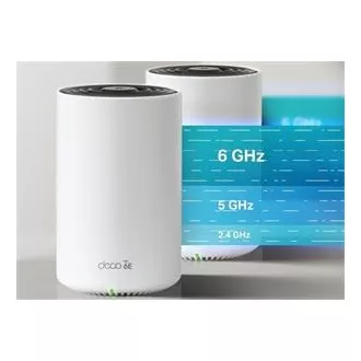 TP-Link Deco XE75(3-pack) - AXE5400 třípásmový Meshový Wi-Fi 6E systém pro chytré domácnosti, HomeShield (3-pack) TP-Link Deco XE75(3-pack) - AXE5400 třípásmový Meshový Wi-Fi 6E systém pro chytré domácnosti, HomeShield (3-pack)