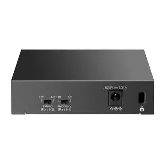TP-Link LS105GP Switch 1x GLAN, 4x GLAN s PoE+, 65W
