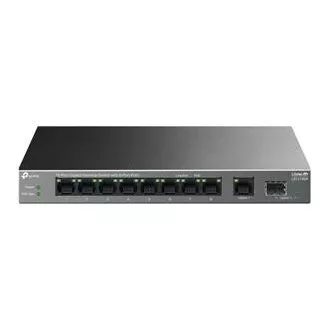 TP-Link LS1210GP Switch 1x GLAN, 8x GLAN s PoE+, 1x SFP, 61W TP-Link LS1210GP Switch 1x GLAN, 8x GLAN s PoE+, 1x SFP, 61W
