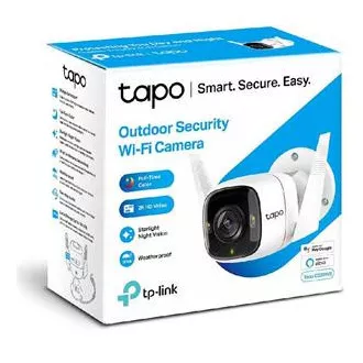 TP-LINK Tapo C320WS - Outdoor IP kamera s WiFi a LAN, 4MP(2560 × 1440), ONVIF, Starlight (Color Night Vision ) TP-LINK Tapo C320WS - Outdoor IP kamera s WiFi a LAN, 4MP(2560 × 1440), ONVIF, Starlight (Color Night Vision )