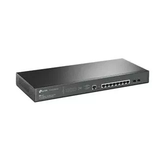 TP-Link TL-SG3210XHP-M2 JetStream 8-Port 2.5GBASE-T and 2-Port 10GE SFP+ L2+ Managed Switch with 8-Port PoE+, OMADA SDN