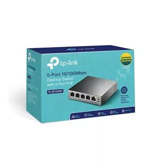 TP-Link TL-SF1005P - PoE switch, 5xLAN/4xPoE, 58W TP-Link TL-SF1005P - PoE switch, 5xLAN/4xPoE, 58W