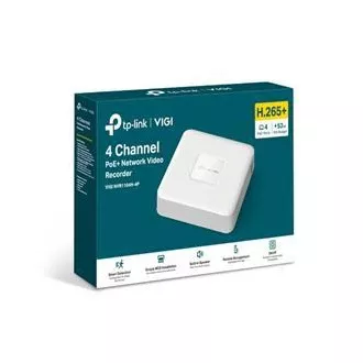 TP-LINK Záznamové zařízení VIGI NVR1104H-4P 4 kanálů, 4x Lan s PoE, 2x USB TP-LINK Záznamové zařízení VIGI NVR1104H-4P 4 kanálů, 4x Lan s PoE, 2x USB