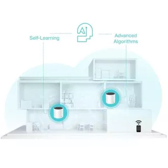 TP-Link Deco X55(2-pack) - AX3000 Wi-Fi 6 Mesh systém pro pokrytí celé domácnosti - HomeShield - (2-pack) TP-Link Deco X55(2-pack) - AX3000 Wi-Fi 6 Mesh systém pro pokrytí celé domácnosti - HomeShield - (2-pack)