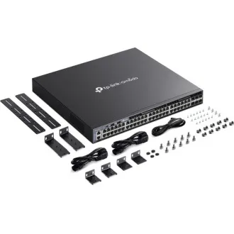 TP-Link SG6654X Omada 48-Port Gigabitový Stackable L3 Switch, 48 gigabitových RJ45 portů a 6× 10 Gbps SFP+ slotů TP-Link SG6654X Omada 48-Port Gigabitový Stackable L3 Switch, 48 gigabitových RJ45 portů a 6× 10 Gbps SFP+ slotů