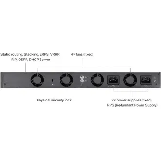 TP-Link SG6654X Omada 48-Port Gigabitový Stackable L3 Switch, 48 gigabitových RJ45 portů a 6× 10 Gbps SFP+ slotů TP-Link SG6654X Omada 48-Port Gigabitový Stackable L3 Switch, 48 gigabitových RJ45 portů a 6× 10 Gbps SFP+ slotů