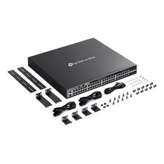 TP-Link SG6654X Omada 48-Port Gigabitový Stackable L3 Switch, 48 gigabitových RJ45 portů a 6× 10 Gbps SFP+ slotů TP-Link SG6654X Omada 48-Port Gigabitový Stackable L3 Switch, 48 gigabitových RJ45 portů a 6× 10 Gbps SFP+ slotů