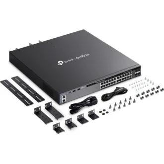 TP-Link SG6428XHP Omada 24 portový gigabitový RJ45 stackable L3 PoE+ switch, 720 W total PoE budget TP-Link SG6428XHP Omada 24 portový gigabitový RJ45 stackable L3 PoE+ switch, 720 W total PoE budget