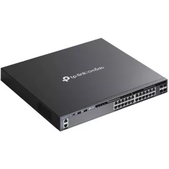 TP-Link SG6428X Omada 24 portový gigabitový RJ45 stackable L3 switch, 4×10 Gbps SFP+ sloty TP-Link SG6428X Omada 24 portový gigabitový RJ45 stackable L3 switch, 4×10 Gbps SFP+ sloty