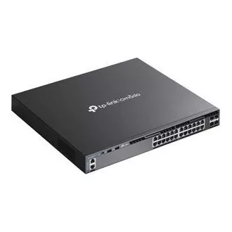 TP-Link SG6428X Omada 24 portový gigabitový RJ45 stackable L3 switch, 4×10 Gbps SFP+ sloty TP-Link SG6428X Omada 24 portový gigabitový RJ45 stackable L3 switch, 4×10 Gbps SFP+ sloty