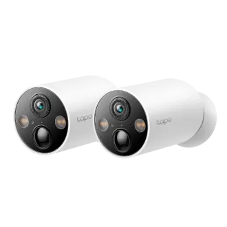 TP-Link Tapo C425(2-pack) - Venkovní IP kamerový set na baterii, WiFi, 4MP ( 2560 x 1440 px ) 150°, ONVIF Starlight