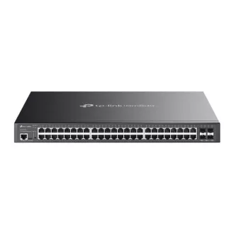 TP-Link SG3452XMPP Omada 48portový gigabitový a 4portový 10GE SFP+ L2+ řízený switch se 40 porty PoE+ a 8 porty PoE++