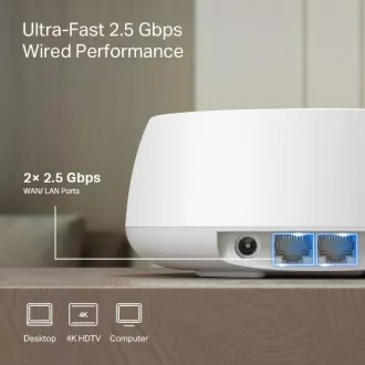TP-Link Deco BE25(1-pack) - BE3600 Systém Mesh WiFi 7 pro celou domácnost TP-Link Deco BE25(1-pack) - BE3600 Systém Mesh WiFi 7 pro celou domácnost