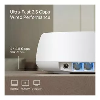 TP-Link Deco BE25(1-pack) - BE3600 Systém Mesh WiFi 7 pro celou domácnost TP-Link Deco BE25(1-pack) - BE3600 Systém Mesh WiFi 7 pro celou domácnost