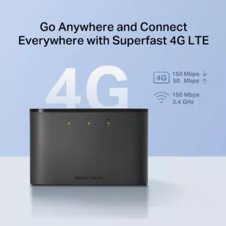 Mercusys MT110 - 4G LTE Mobilní N150 Wi-Fi Modem a router Mercusys MT110 - 4G LTE Mobilní N150 Wi-Fi Modem a router