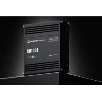 Teltonika INDUSTRIAL ETHERNET ROUTER - RUT301 Teltonika INDUSTRIAL ETHERNET ROUTER - RUT301