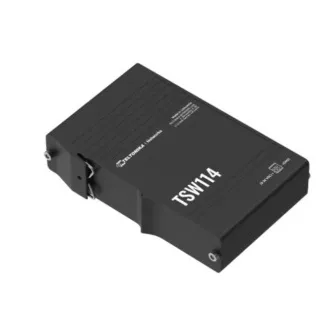 Teltonika GIGABIT DIN RAIL ETHERNET SWITCH - TSW114 Teltonika GIGABIT DIN RAIL ETHERNET SWITCH - TSW114