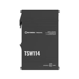 Teltonika GIGABIT DIN RAIL ETHERNET SWITCH - TSW114 Teltonika GIGABIT DIN RAIL ETHERNET SWITCH - TSW114