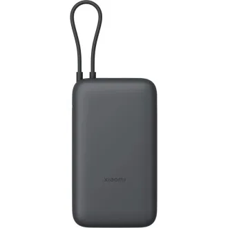 Xiaomi 22.5W Power Bank 20000mAh (Integrated Cable) GL Dark Gray Xiaomi 22.5W Power Bank 20000mAh (Integrated Cable) GL Dark Gray