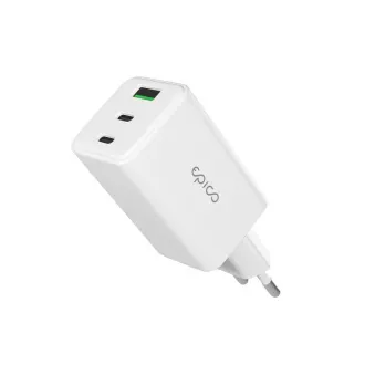 Epico UltraBoost GaN 65W síťový adaptér EA65 - bílá Epico UltraBoost GaN 65W síťový adaptér EA65 - bílá