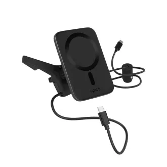 Epico Qi2 Mag+ ultra tenká autonabíječka - černá Epico Qi2 Mag+ ultra tenká autonabíječka - černá
