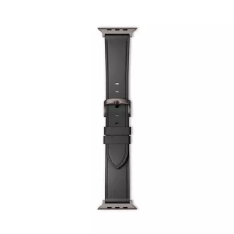 Epico Watch Strap Leather 38/40/41/42 - černá