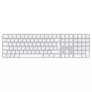 Apple Magic Keyboard Numeric Touch ID/Bezdrátová Bluetooth/IE layout/Bílá