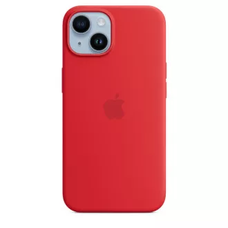 iPhone 14 Silicone Case with MS - (PRODUCT)RED iPhone 14 Silicone Case with MS - (PRODUCT)RED