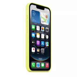 iPhone 16e Silicone Case – Neon Yellow iPhone 16e Silicone Case – Neon Yellow