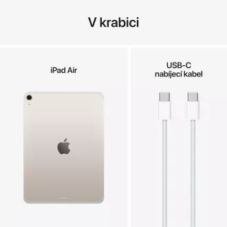 Apple iPad Air 11"/(M3) Wi-Fi + Cellular/10,86"/2360x1640/8GB/1TB/iPadOS18/Starlight Apple iPad Air 11"/(M3) Wi-Fi + Cellular/10,86"/2360x1640/8GB/1TB/iPadOS18/Starlight