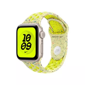 Watch Acc/40/Volt Splash Nike Sport Band - M/L Watch Acc/40/Volt Splash Nike Sport Band - M/L