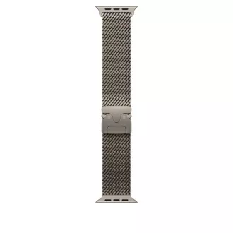 Watch Acc/49/Natural Titanium Milanese Loop - L