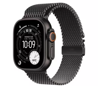 Watch Acc/49/Black Titanium Milanese Loop - M Watch Acc/49/Black Titanium Milanese Loop - M