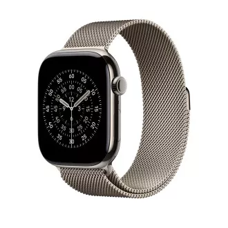 Watch Acc/46/Natural Milanese Loop - M/L Watch Acc/46/Natural Milanese Loop - M/L