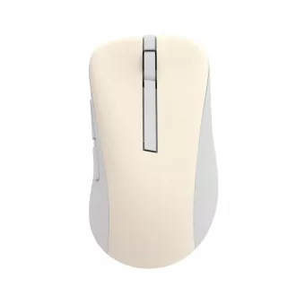 ASUS Wireless Mouse MD102/Kancelářská/Optická/Pro praváky/1 600 DPI/USB+BT/Béžová