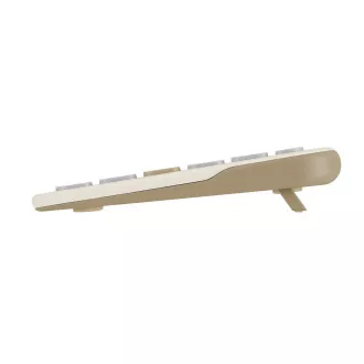 ASUS Marshmallow Keyboard KW100/Bezdrátová Bluetooth/CZ-SK layout/Béžová ASUS Marshmallow Keyboard KW100/Bezdrátová Bluetooth/CZ-SK layout/Béžová