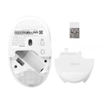 ASUS Fragrance Mouse MD101/Ergonomická/Optická/2 400 DPI/USB+BT/Bílá ASUS Fragrance Mouse MD101/Ergonomická/Optická/2 400 DPI/USB+BT/Bílá