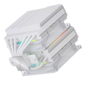 FSP Chladič CPU MP7-WA Dual, 120mm FDB Fan, White FSP Chladič CPU MP7-WA Dual, 120mm FDB Fan, White