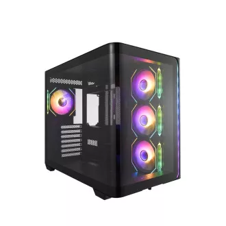 FSP M580-BP/Midi Tower/Transpar./Černá FSP M580-BP/Midi Tower/Transpar./Černá