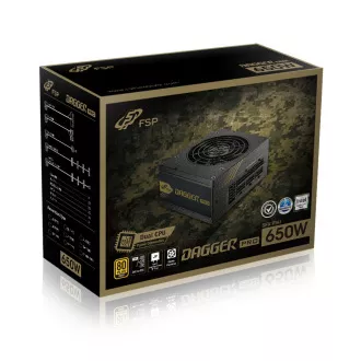 FSP DAGGER PRO/650W/SFX/80PLUS Gold/Modular/Retail FSP DAGGER PRO/650W/SFX/80PLUS Gold/Modular/Retail