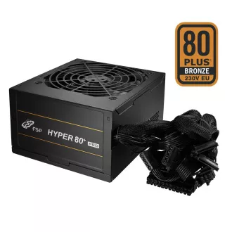 FSP HYPER 80+ PRO/550W/ATX 3.0/80PLUS Bronze 230V/Bulk FSP HYPER 80+ PRO/550W/ATX 3.0/80PLUS Bronze 230V/Bulk