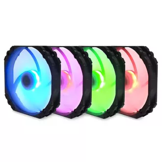 SCYTHE KF1425FD18R-P Kaze Flex 140 mm Round RGB PWM Fan 300-1800 rpm SCYTHE KF1425FD18R-P Kaze Flex 140 mm Round RGB PWM Fan 300-1800 rpm