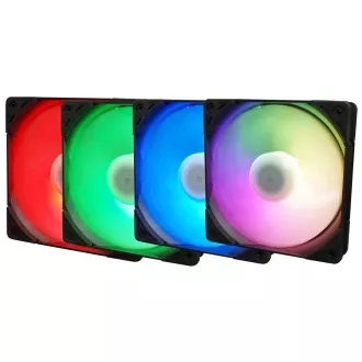 SCYTHE KF1225FD12AR-P Kaze Flex 120 mm ARGB PWM Fan, 300-1200RPM SCYTHE KF1225FD12AR-P Kaze Flex 120 mm ARGB PWM Fan, 300-1200RPM