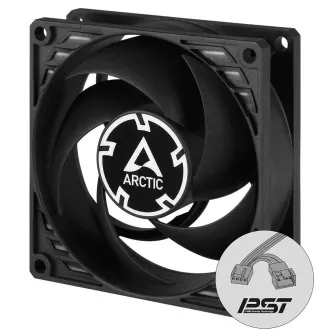 ARCTIC P8 PWM PST CO Case Fan - 80mm standard PWM case fan with double ball bearing technology ARCTIC P8 PWM PST CO Case Fan - 80mm standard PWM case fan with double ball bearing technology