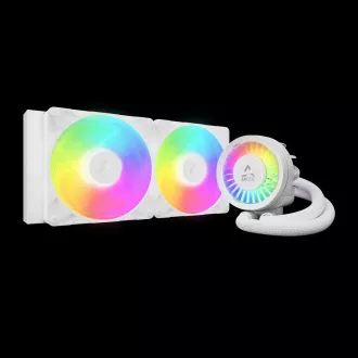 ARCTIC Liquid Freezer III Pro 280 A-RGB (White) - Multikompatibilní all-in-one vodní chladič CPU s A ARCTIC Liquid Freezer III Pro 280 A-RGB (White) - Multikompatibilní all-in-one vodní chladič CPU s A