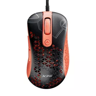 Adata XPG Slingshot Mera Edition/Herní/Optická/Pro praváky/12 000 DPI/Drátová USB/Černá-oranžová Adata XPG Slingshot Mera Edition/Herní/Optická/Pro praváky/12 000 DPI/Drátová USB/Černá-oranžová