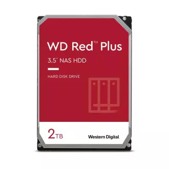 WD Red Plus/2TB/HDD/3.5"/SATA/5400 RPM/3R WD Red Plus/2TB/HDD/3.5"/SATA/5400 RPM/3R