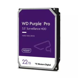 WD Purple Pro/22TB/HDD/3.5"/SATA/7200 RPM/5R WD Purple Pro/22TB/HDD/3.5"/SATA/7200 RPM/5R