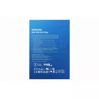 Samsung 990 EVO Plus/2TB/SSD/M.2 NVMe/Černá/5R