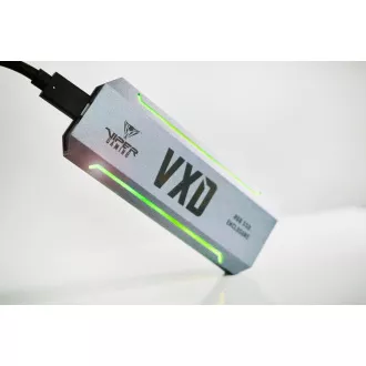 Patriot VXD externí box USB 3.2 M.2 NVMe SSD RGB Patriot VXD externí box USB 3.2 M.2 NVMe SSD RGB